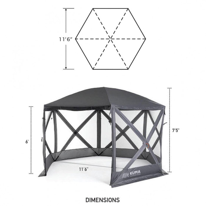 Gazebo w/ Carrying Bag "Bear Den"