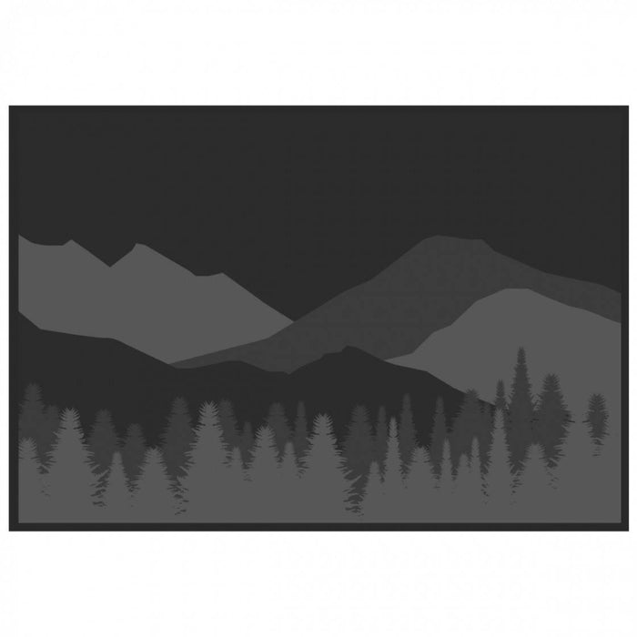 Ground Mat "Mountain" 12 x 9
