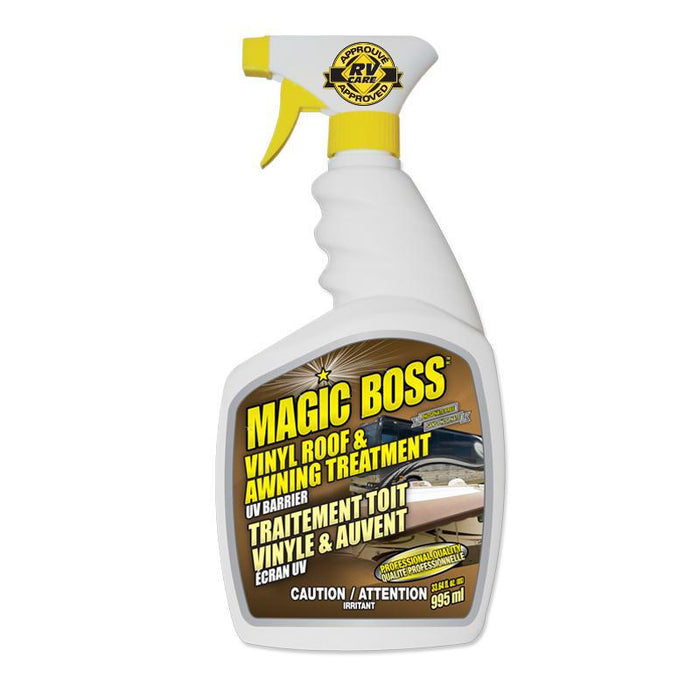 Vinyl Roof & Awning Treatment - "Magic Boss"