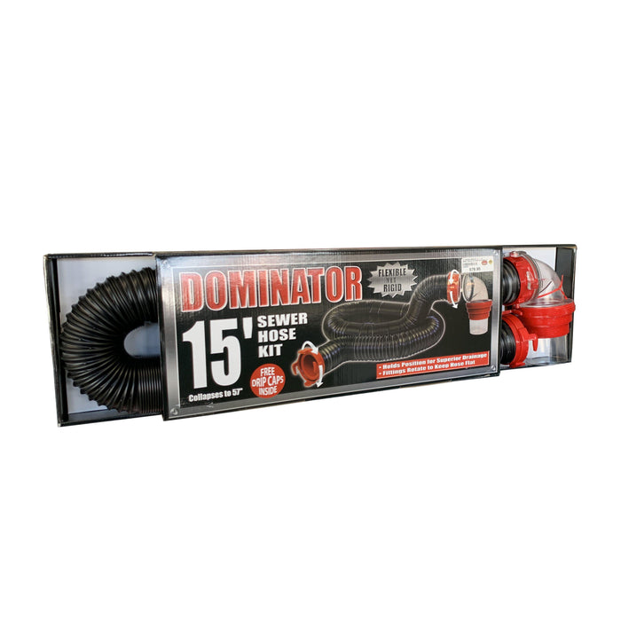 Sewer Drain Hose Kit - "Dominator" [ 15 ft ]