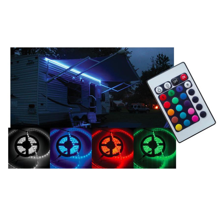 LED Light Kit - Multi Colour (24 ft Strip 12V / 120V AC)