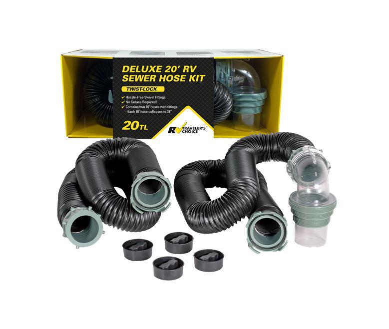 Sewer Drain Hose Kit - "RVTC" [ 20 ft ]