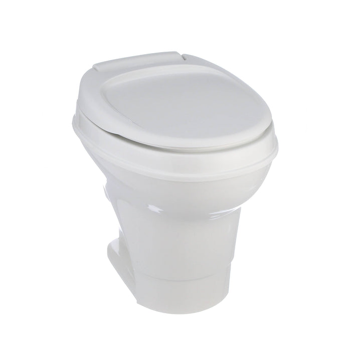 Permanent Toilet - Hand Flush "Aqua Magic V" - White