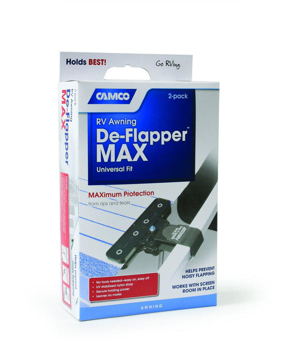 Awning Fabric Clamps - "De-Flapper Max" (2/PKG)