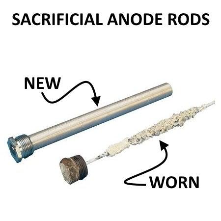 Anode Rod (Aluminum)- "RVTC"
